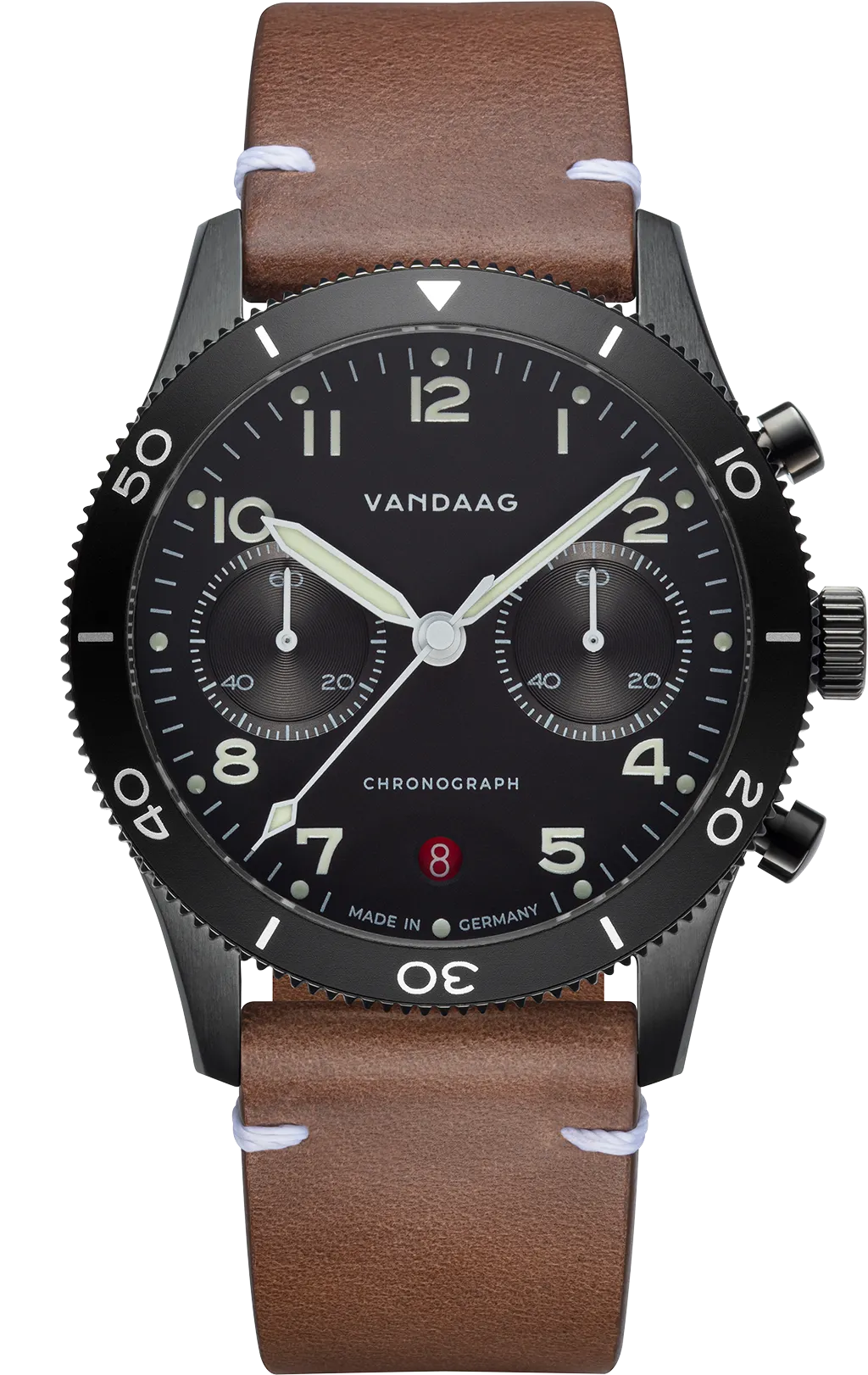 Lederband hellbraun / DLC-Verschluss