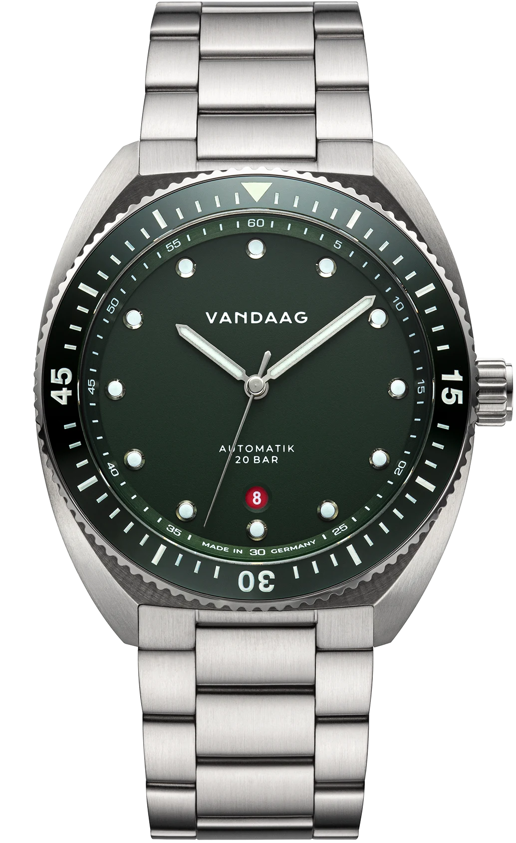 Tiefsee Automatik - Harmonie - massives Stahlband